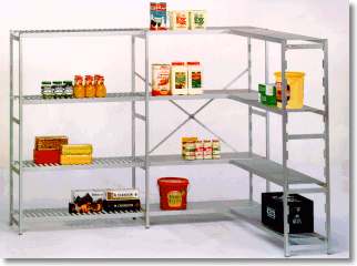Hupfer Regal Norm 20 (Aluminium eloxiert)