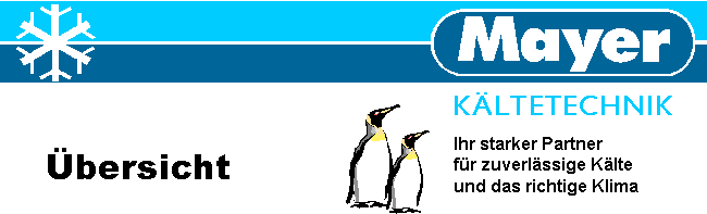 Mayer K�ltetechnik GmbH - Ihr starker Partner f�r K�lte und Klima